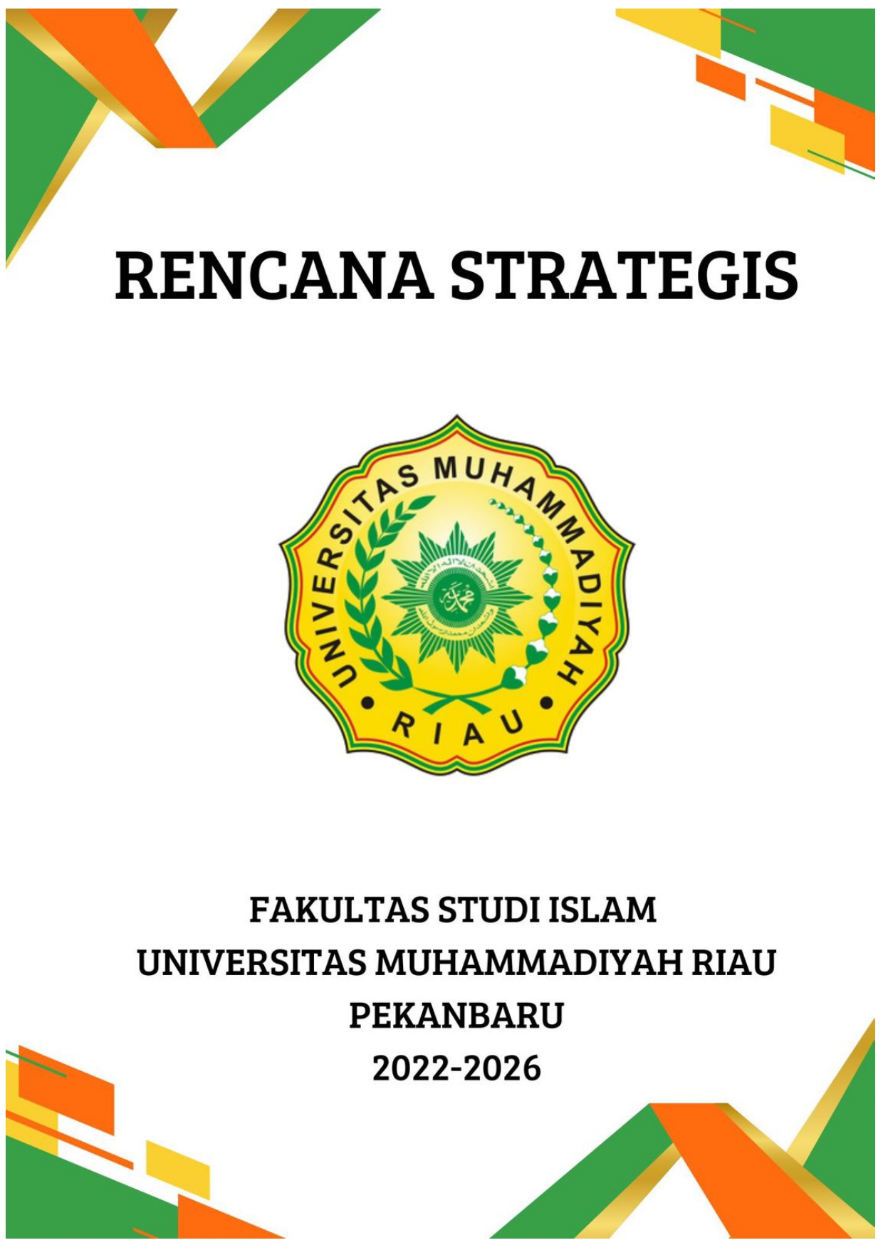 Rencana Strategis 20220-2026